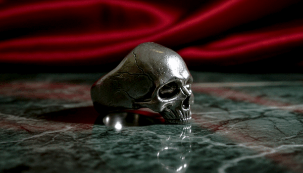 Anillo Cráneo Fragmentado – La Belleza de lo Mortal - Imagen 2