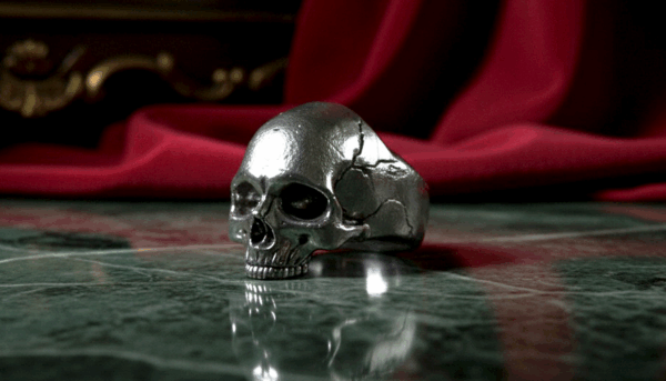 Anillo Cráneo Fragmentado – La Belleza de lo Mortal - Imagen 5