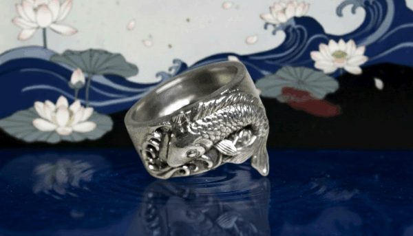 Anillo Koi Ascendente – La Fuerza del Cambio - Imagen 2